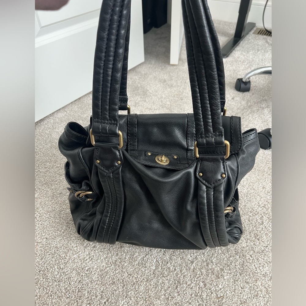 Marc by Marc Jacobs Black Leather Shoulder Bag